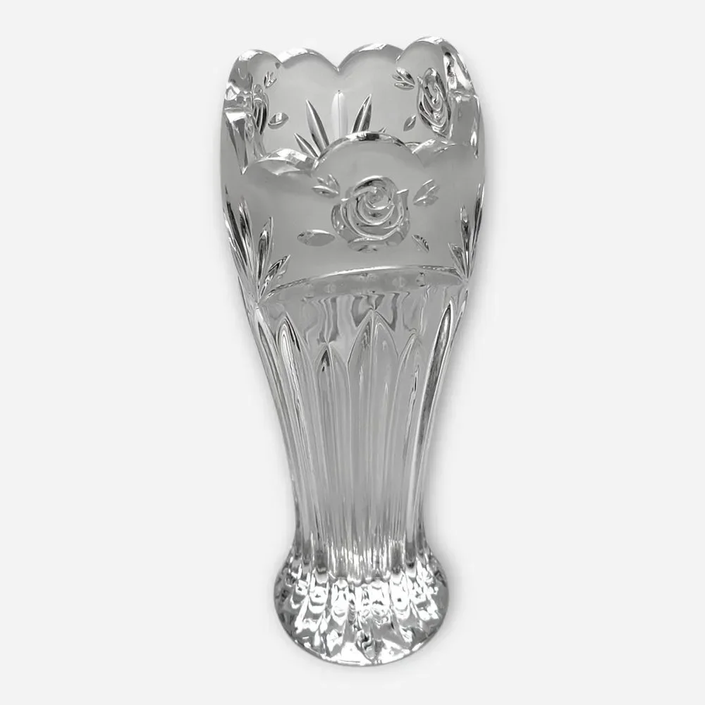 Oneida Southern Garden 7 Inch Crystal Flower Bud Vase